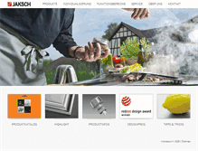 Tablet Screenshot of jaksch-kuechentechnik.com